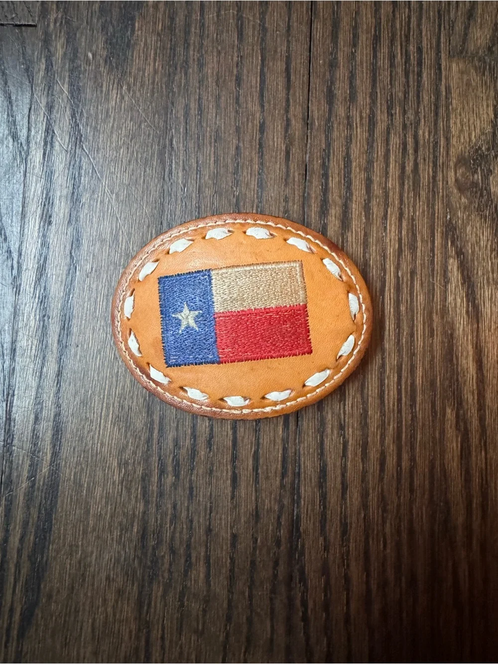 N/A orange leather